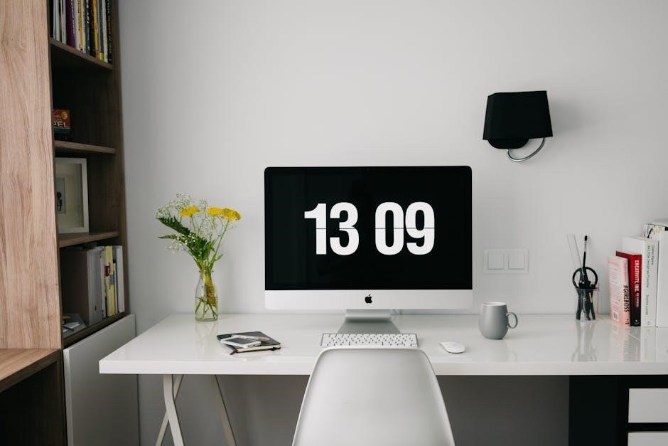 acroprint time clock manual