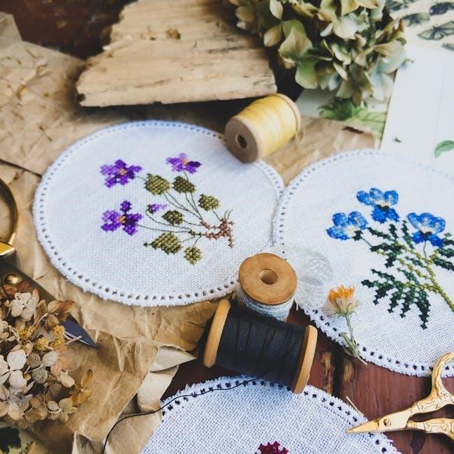 free printable embroidery stitch guide
